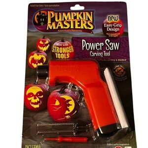 Pumpkin Masters Power Saw Carving Tool Easy-Grip Design Halloween